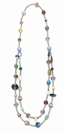  Multi-Colored Eco-Friendly Necklace