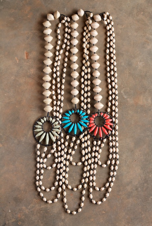  Socially Responsible Necklace- Summer